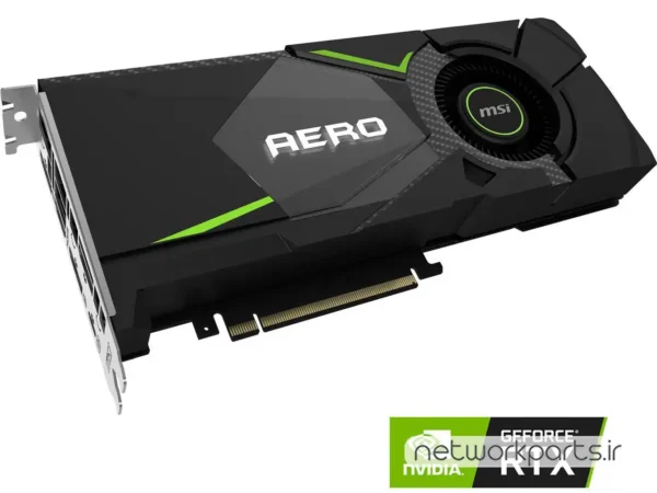 کارت گرافیکی ام اس آی (MSI) مدل RTX2080-AERO-8G پردازنده گرافیکی GeForce-RTX2080 حافظه 8 گیگابایت نوع GDDR6