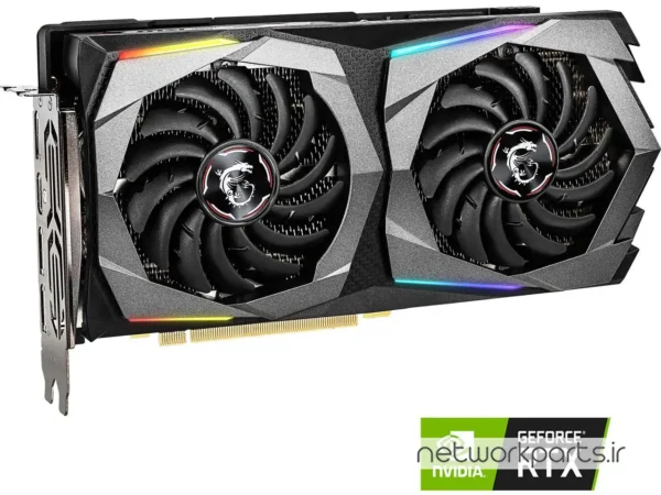 کارت گرافیکی ام اس آی (MSI) مدل RTX2060-GAMING-Z-6G پردازنده گرافیکی GeForce-RTX2060 حافظه 6 گیگابایت نوع GDDR6