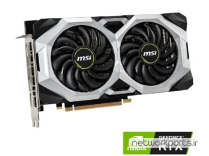 کارت گرافیکی ام اس آی (MSI) مدل RTX2060-VENTUS-6G-OC پردازنده گرافیکی GeForce-RTX2060 حافظه 6 گیگابایت نوع GDDR6