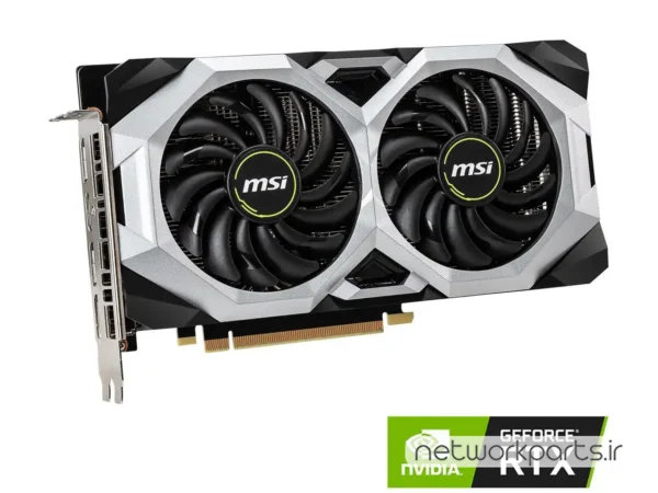 کارت گرافیکی ام اس آی (MSI) مدل RTX2060-VENTUS-6G-OC پردازنده گرافیکی GeForce-RTX2060 حافظه 6 گیگابایت نوع GDDR6