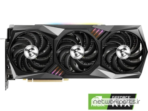 کارت گرافیکی ام اس آی (MSI) مدل RTX3090-GAMING-X-TRIO-24G پردازنده گرافیکی GeForce-RTX3090 حافظه 24 گیگابایت نوع GDDR6X