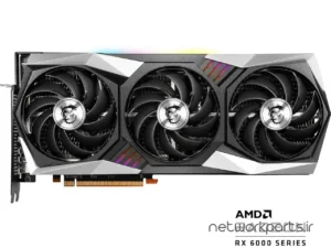 کارت گرافیکی ام اس آی (MSI) مدل RX6900-XT-Gaming-X-Trio-16G پردازنده گرافیکی Radeon-RX6900XT حافظه 16 گیگابایت نوع GDDR6