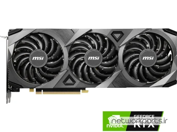 کارت گرافیکی ام اس آی (MSI) مدل RTX3070-Ventus-3X-8G-OC-LHR پردازنده گرافیکی GeForce-RTX3070 حافظه 8 گیگابایت نوع GDDR6