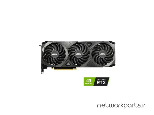 کارت گرافیکی ام اس آی (MSI) مدل RTX3080-VENTUS-3X-PLUS-12G-OC-LHR پردازنده گرافیکی GeForce-RTX3080 حافظه 10 گیگابایت نوع GDDR6X