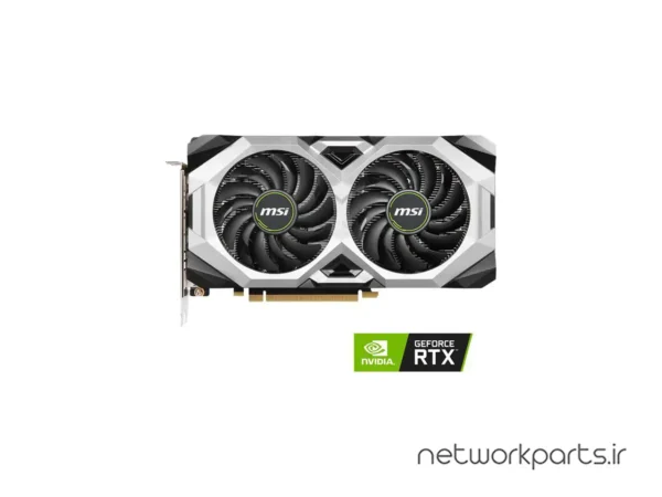 کارت گرافیکی ام اس آی (MSI) مدل RTX2060-VENTUS-GP-OC پردازنده گرافیکی GeForce-RTX2060 حافظه 6 گیگابایت نوع GDDR6