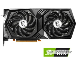 کارت گرافیکی ام اس آی (MSI) مدل RTX3050-Gaming-X-8G پردازنده گرافیکی GeForce-RTX3050 حافظه 8 گیگابایت نوع GDDR6
