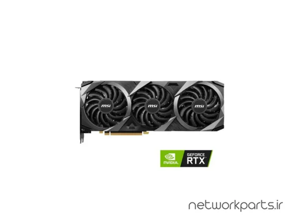 کارت گرافیکی ام اس آی (MSI) مدل RTX3080-VENTUS-3X-PLUS-12G-OC-LHR پردازنده گرافیکی GeForce-RTX3080 حافظه 12 گیگابایت نوع GDDR6X