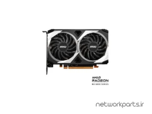 کارت گرافیکی ام اس آی (MSI) مدل RX6500-XT-MECH-2X-4G پردازنده گرافیکی Radeon-RX6500XT حافظه 4 گیگابایت نوع GDDR6