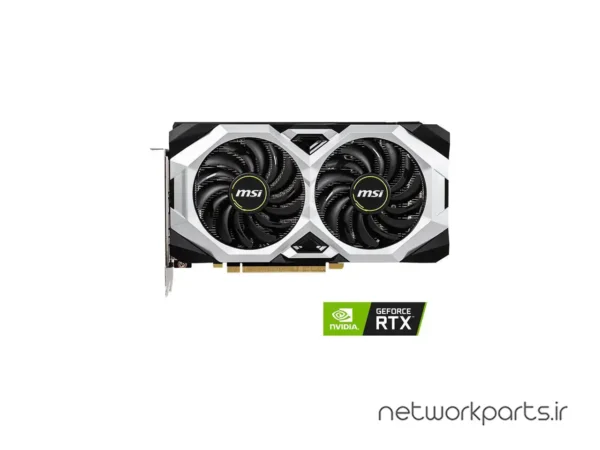 کارت گرافیکی ام اس آی (MSI) مدل RTX2060-VENTUS-12G-OC پردازنده گرافیکی GeForce-RTX2060 حافظه 12 گیگابایت نوع GDDR6
