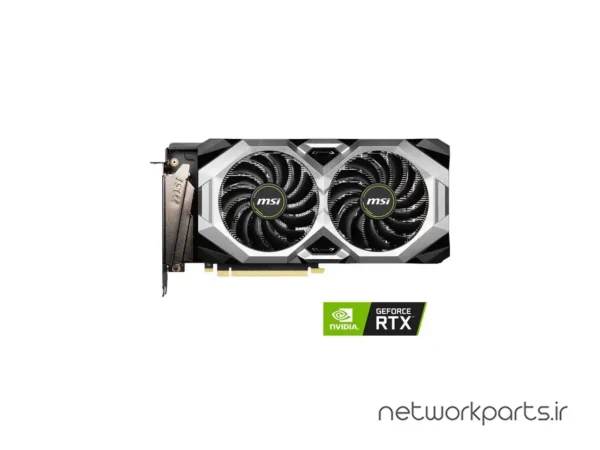 کارت گرافیکی ام اس آی (MSI) مدل RTX2060-VENTUS-GP-12G-OC پردازنده گرافیکی GeForce-RTX2060 حافظه 12 گیگابایت نوع GDDR6