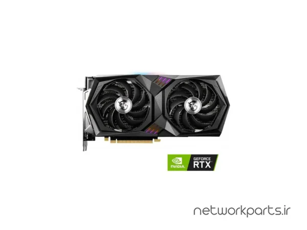 کارت گرافیکی ام اس آی (MSI) مدل RTX3060-GAMING-12G پردازنده گرافیکی GeForce-RTX3060 حافظه 12 گیگابایت نوع GDDR6