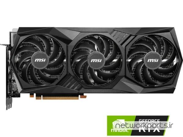 کارت گرافیکی ام اس آی (MSI) مدل RTX3090TI-BLACK-TRIO-24G پردازنده گرافیکی GeForce-RTX3090Ti حافظه 24 گیگابایت نوع GDDR6X