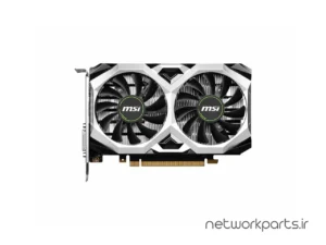 کارت گرافیکی ام اس آی (MSI) مدل GTX1630-VENTUS-XS-4G-OC پردازنده گرافیکی GeForce-GTX1630 حافظه 4 گیگابایت نوع GDDR6