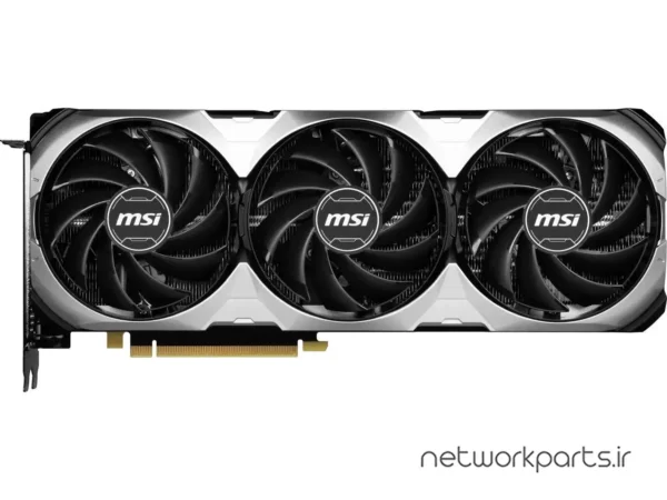 کارت گرافیکی ام اس آی (MSI) مدل RTX4070TI-VENTUS-3X-12G-OC پردازنده گرافیکی GeForce-RTX4070Ti حافظه 12 گیگابایت نوع GDDR6X