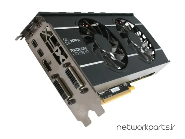 کارت گرافیکی ایکس اف ایکس (XFX) مدل HD-687A-ZDFC پردازنده گرافیکی Radeon-HD6870 حافظه 1 گیگابایت نوع GDDR5