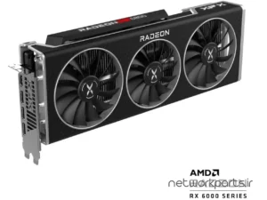 کارت گرافیکی ایکس اف ایکس (XFX) مدل RX68XLATBD9 پردازنده گرافیکی Radeon-RX6800 حافظه 16 گیگابایت نوع GDDR6