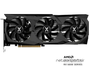 کارت گرافیکی ایکس اف ایکس (XFX) مدل RX67XTYJFDV پردازنده گرافیکی Radeon-RX6700XT حافظه 12 گیگابایت نوع GDDR6