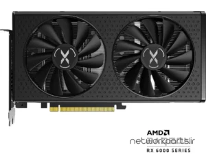 کارت گرافیکی ایکس اف ایکس (XFX) مدل RX66XT8DFDQ پردازنده گرافیکی Radeon-RX6600XT حافظه 8 گیگابایت نوع GDDR6
