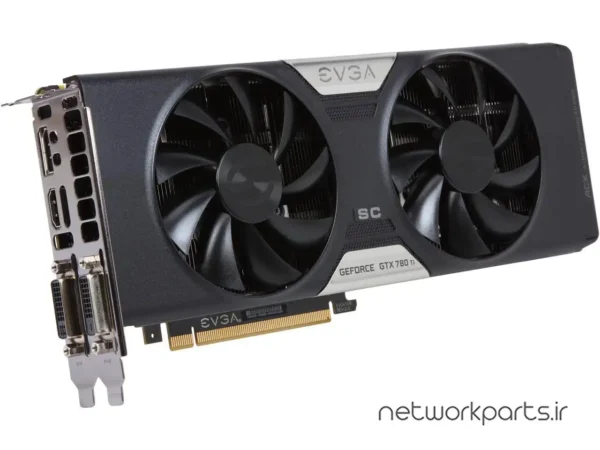کارت گرافیکی ای وی جی ای (EVGA) مدل 03G-P4-2884-KR پردازنده گرافیکی GeForce-GTX780Ti حافظه 3 گیگابایت نوع GDDR5