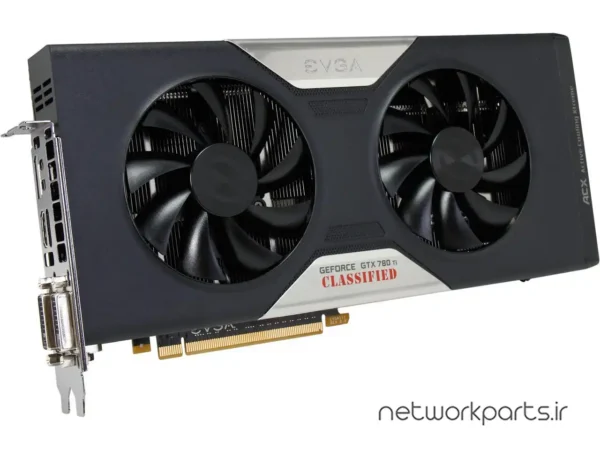 کارت گرافیکی ای وی جی ای (EVGA) مدل 03G-P4-2888-KR پردازنده گرافیکی GeForce-GTX780Ti حافظه 3 گیگابایت نوع GDDR5