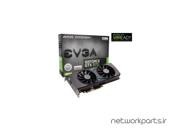 کارت گرافیکی ای وی جی ای (EVGA) مدل 04G-P4-3973-KR پردازنده گرافیکی GeForce-GTX970 حافظه 4 گیگابایت نوع GDDR5