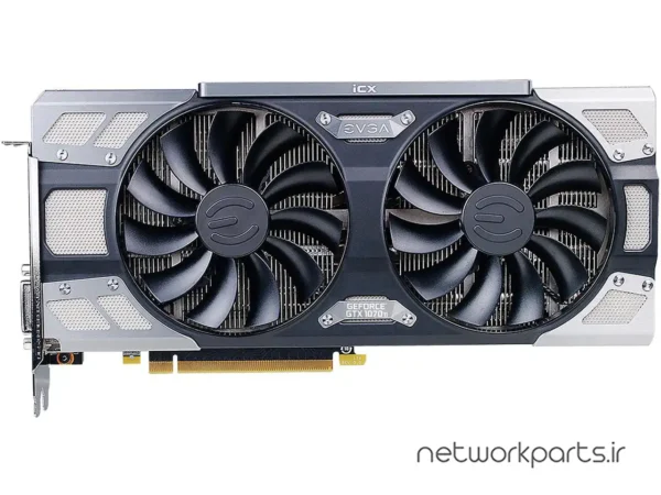 کارت گرافیکی ای وی جی ای (EVGA) مدل 08G-P4-6775-KR پردازنده گرافیکی GeForce-GTX1070Ti حافظه 8 گیگابایت نوع GDDR5