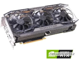 کارت گرافیکی ای وی جی ای (EVGA) مدل 08G-P4-2287-KR پردازنده گرافیکی GeForce-RTX2080 حافظه 8 گیگابایت نوع GDDR6