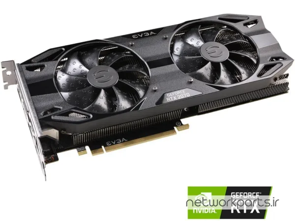 کارت گرافیکی ای وی جی ای (EVGA) مدل 08G-P4-1171-KR پردازنده گرافیکی GeForce-RTX2070 حافظه 8 گیگابایت نوع GDDR6