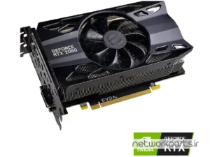 فروشگاه تجهیزات شبکه 12 کارت گرافیکی ای وی جی ای (EVGA) مدل 06G-P4-2060-KR پردازنده گرافیکی GeForce-RTX2060 حافظه 6 گیگابایت نوع GDDR6