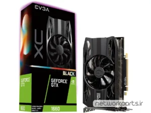کارت گرافیکی ای وی جی ای (EVGA) مدل 06G-P4-1161-KR پردازنده گرافیکی GeForce-GTX1660 حافظه 6 گیگابایت نوع GDDR5