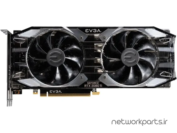کارت گرافیکی ای وی جی ای (EVGA) مدل 11G-P4-2387-KR پردازنده گرافیکی GeForce-RTX2080Ti حافظه 11 گیگابایت نوع GDDR6