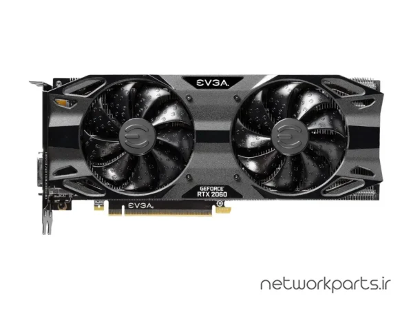 کارت گرافیکی ای وی جی ای (EVGA) مدل 06G-P4-2067-KR پردازنده گرافیکی GeForce-RTX2060 حافظه 6 گیگابایت نوع GDDR6