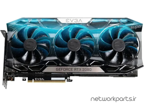 کارت گرافیکی ای وی جی ای (EVGA) مدل 08G-P4-3287-KR پردازنده گرافیکی GeForce-RTX2080SUPER حافظه 8 گیگابایت نوع GDDR6