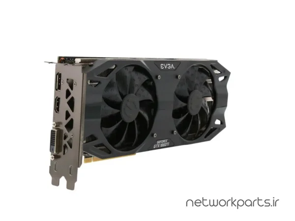 کارت گرافیکی ای وی جی ای (EVGA) مدل 06G-P4-1265-KR پردازنده گرافیکی GeForce-GTX1660Ti حافظه 6 گیگابایت نوع GDDR6