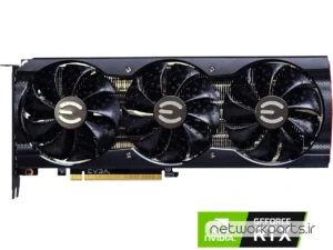 کارت گرافیکی ای وی جی ای (EVGA) مدل 10G-P5-3885-KR پردازنده گرافیکی GeForce-RTX3080 حافظه 10 گیگابایت نوع GDDR6X