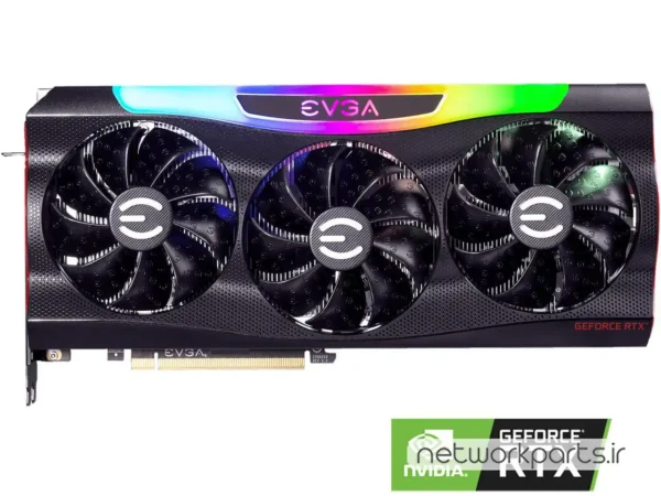 کارت گرافیکی ای وی جی ای (EVGA) مدل 24G-P5-3987-KR پردازنده گرافیکی GeForce-RTX3090 حافظه 24 گیگابایت نوع GDDR6X