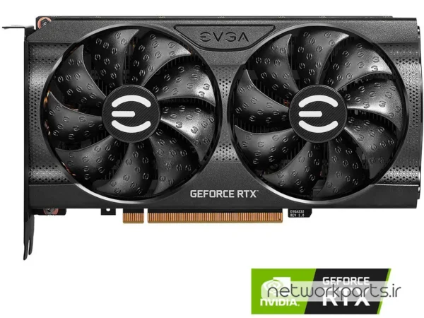 کارت گرافیکی ای وی جی ای (EVGA) مدل 12G-P5-3657-KR پردازنده گرافیکی GeForce-RTX3060 حافظه 12 گیگابایت نوع GDDR6