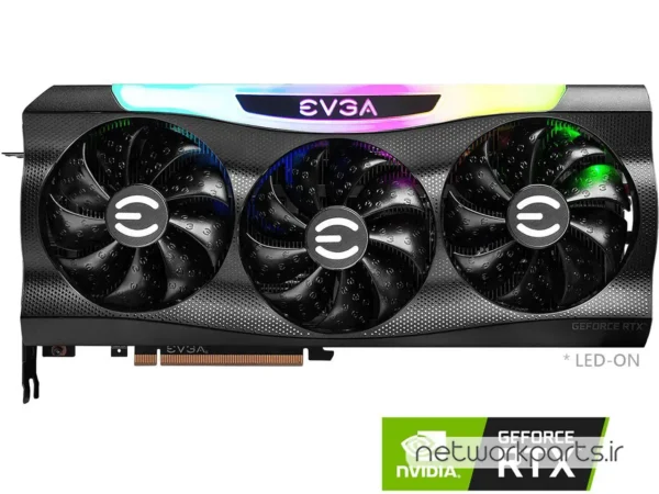 کارت گرافیکی ای وی جی ای (EVGA) مدل 08G-P5-3797-KL پردازنده گرافیکی GeForce-RTX3070Ti حافظه 8 گیگابایت نوع GDDR6X