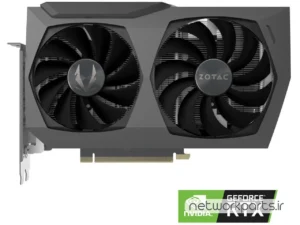 کارت گرافیکی زوتک (Zotac) مدل ZT-A30700H-10P پردازنده گرافیکی GeForce-RTX3070 حافظه 8 گیگابایت نوع GDDR6
