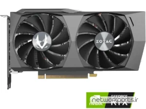 کارت گرافیکی زوتک (Zotac) مدل ZT-A30600E-10M پردازنده گرافیکی GeForce-RTX3060 حافظه 12 گیگابایت نوع GDDR6