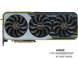 کارت گرافیکی ازراک (ASRock) مدل RX6950XT-OCF-16G پردازنده گرافیکی Radeon-RX6950XT حافظه 16 گیگابایت نوع GDDR6