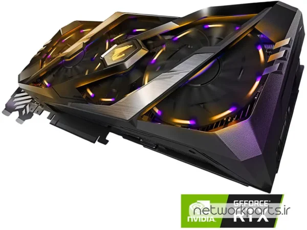 کارت گرافیکی گیگابایت (GIGABYTE) مدل GV-N2080AORUS-8GC پردازنده گرافیکی GeForce-RTX2080 حافظه 8 گیگابایت نوع GDDR6