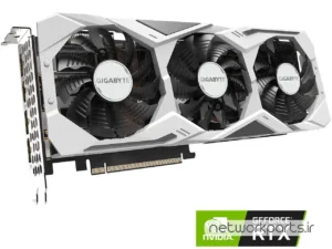 کارت گرافیکی گیگابایت (GIGABYTE) مدل GV-N207SGAMINGOC-WHITE-8GD پردازنده گرافیکی GeForce-RTX2070SUPER حافظه 8 گیگابایت نوع GDDR6