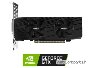کارت گرافیکی گیگابایت (GIGABYTE) مدل GV-N1656OC-4GL پردازنده گرافیکی GeForce-GTX1650 حافظه 4 گیگابایت نوع GDDR6