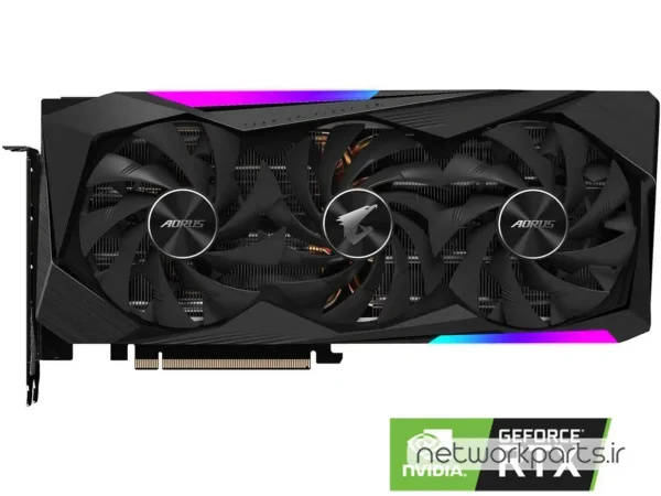 کارت گرافیکی گیگابایت (GIGABYTE) مدل GV-N3070AORUS-M-8GD پردازنده گرافیکی GeForce-RTX3070 حافظه 8 گیگابایت نوع GDDR6