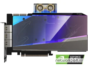 کارت گرافیکی گیگابایت (GIGABYTE) مدل GV-N3090AORUSX-WB-24GD پردازنده گرافیکی GeForce-RTX3090 حافظه 24 گیگابایت نوع GDDR6X