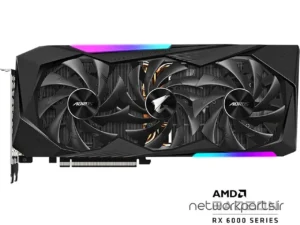 کارت گرافیکی گیگابایت (GIGABYTE) مدل GV-R68AORUS-M-16GD پردازنده گرافیکی Radeon-RX6800 حافظه 16 گیگابایت نوع GDDR6