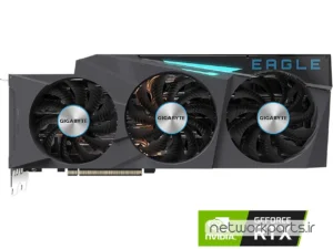 کارت گرافیکی گیگابایت (GIGABYTE) مدل GV-N308TEAGLE-12GD پردازنده گرافیکی GeForce-RTX3080Ti حافظه 12 گیگابایت نوع GDDR6X
