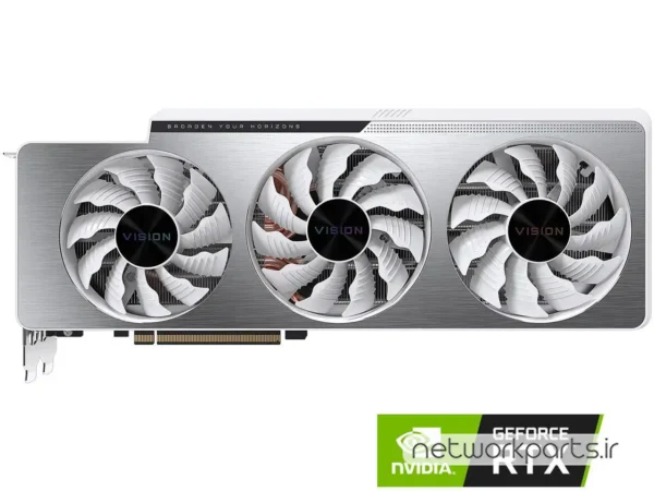 کارت گرافیکی گیگابایت (GIGABYTE) مدل GV-N307TVISION-OC-8GD پردازنده گرافیکی GeForce-RTX3070Ti حافظه 8 گیگابایت نوع GDDR6X