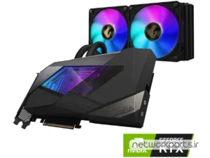 کارت گرافیکی گیگابایت (GIGABYTE) مدل GV-N3080AORUSX-W-10GD-REV2.0 پردازنده گرافیکی GeForce-RTX3080 حافظه 10 گیگابایت نوع GDDR6X